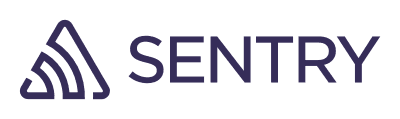 Sentry logo dark